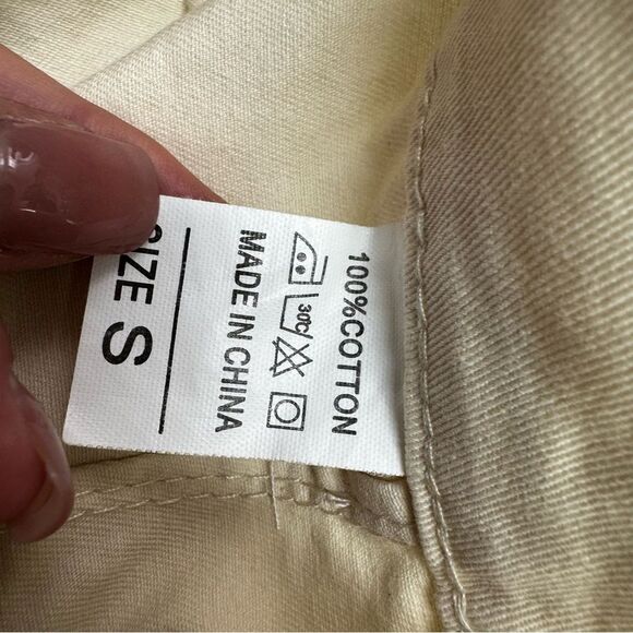 Women’s Khaki Color Mini Skirt Size Small - Picture 2 of 6